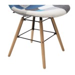 Sedia Imbottita Patchwork