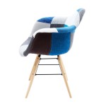 Poltrona in Tessuto Patchwork