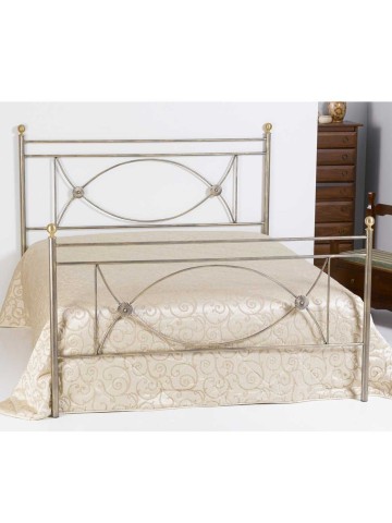 Letto matrimoniale in ferro battuto Rossana