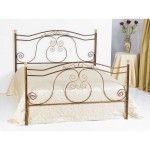 Letto francese in Ferro Battuto Barocco