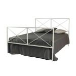 Letto moderno in ferro battuto