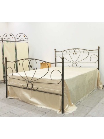 Letto matrimoniale in Ferro Battuto Love