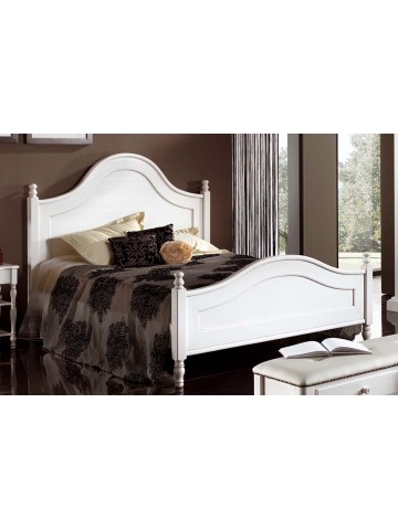 Letto Matrimoniale Legno Stile Provenzale
