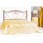Testata Letto in ferro battuto Cuore