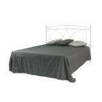 Testata letto matrimoniale in ferro battuto Sissy