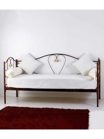 Divano letto in ferro battuto Marilyn