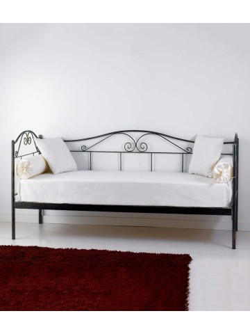 Divano letto in ferro battuto Lola