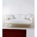 Divano letto in ferro battuto Gloria