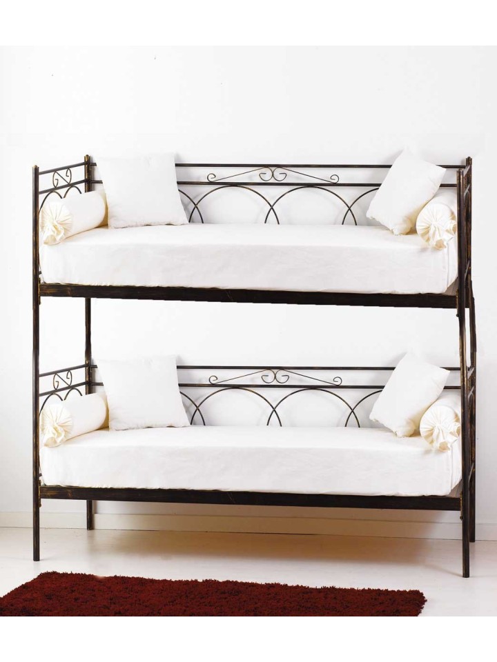 Divano Letto a Castello in Ferro Battuto Tosca
