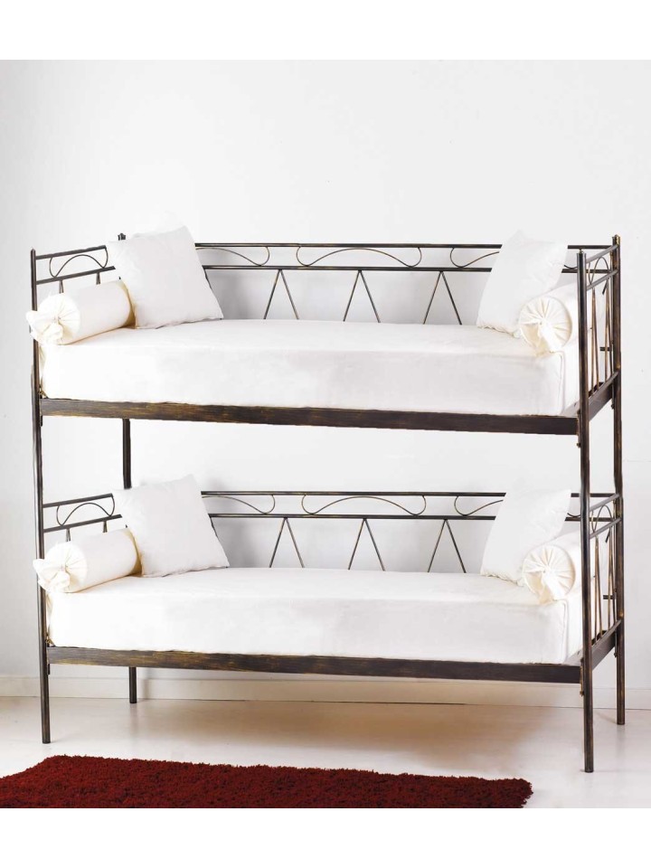 Divano letto a castello in ferro battuto Mozart