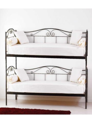Divano Letto a Castello in Ferro Battuto Lola