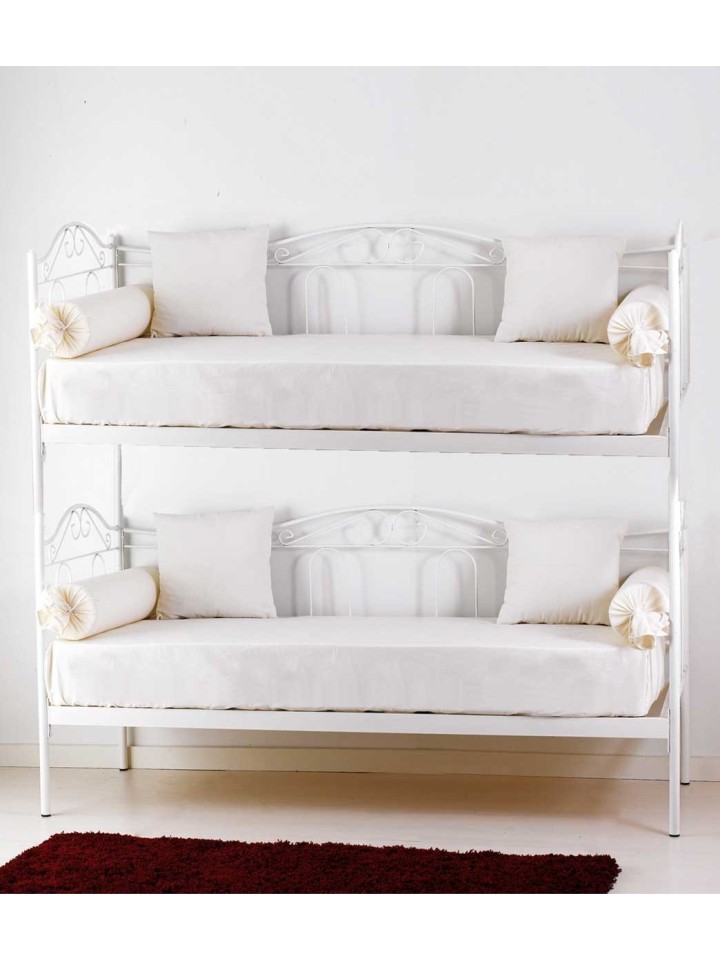 Divano letto a castello in ferro battuto Flora