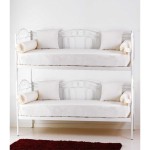 Divano letto a castello in ferro battuto Flora