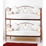 Divano letto a castello in ferro battuto Marilyn