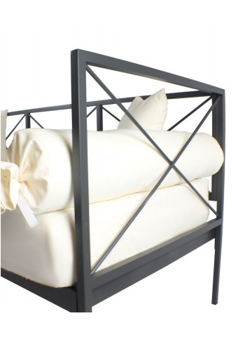 Divano letto moderno in ferro Focus