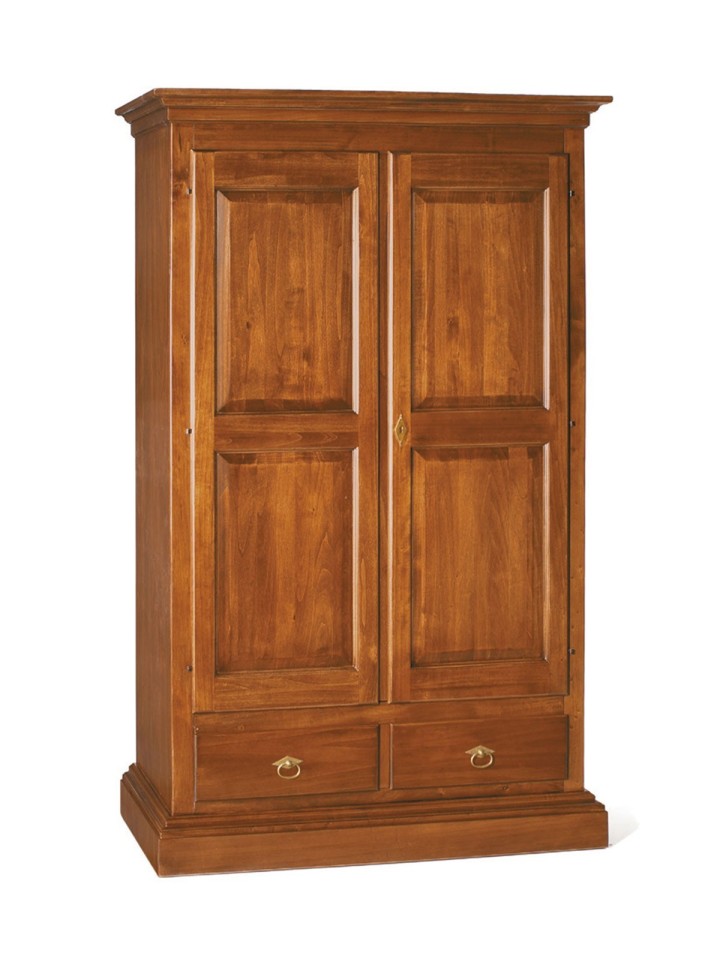 Armadio in Legno di Pioppo 2 Ante