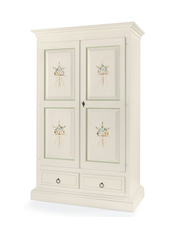 Armadio in Legno di Pioppo 2 Ante