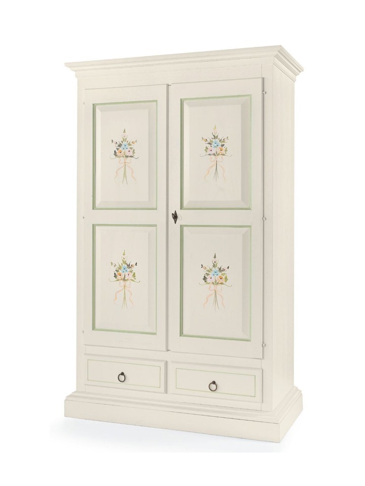 Armadio in Legno di Pioppo 2 Ante