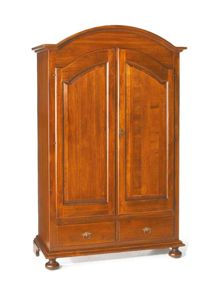 Armadio arte povera a 2 ante cappello di gendarme