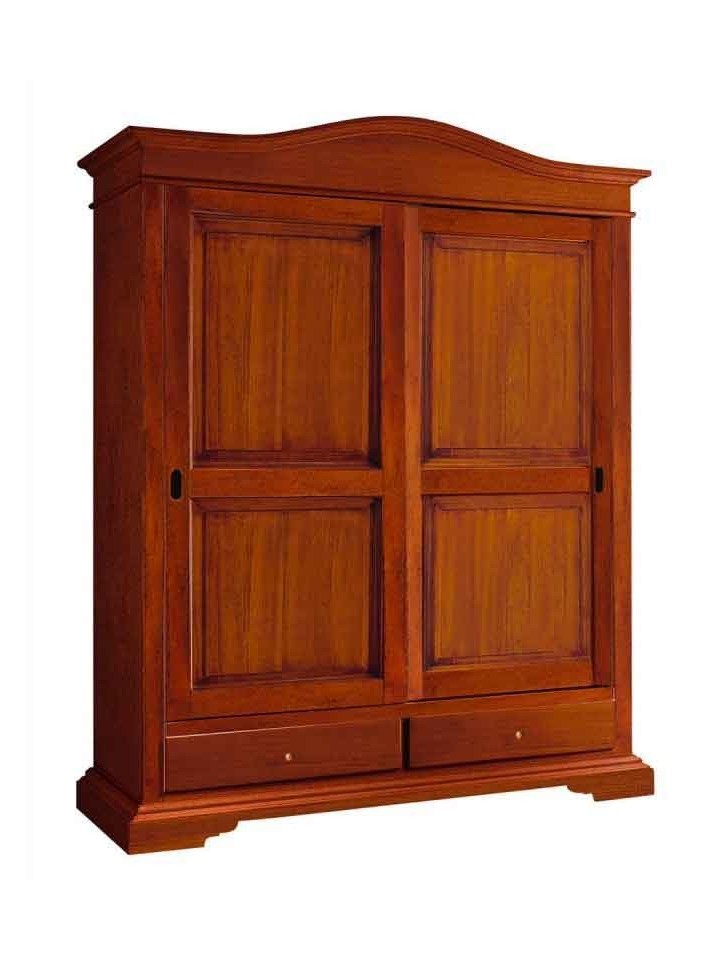 Armadio 2 ante scorrevoli 2 cassetti