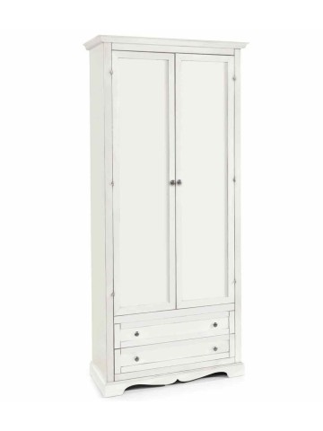 Armadio in legno 2 ante 2 cassetti