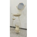 Toilette da Camera Portacatino in Ferro