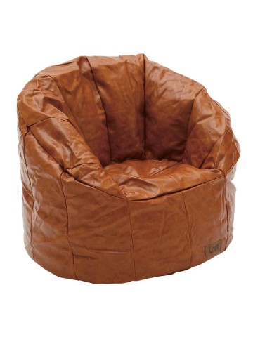 Poltroncina Ecopelle marrone