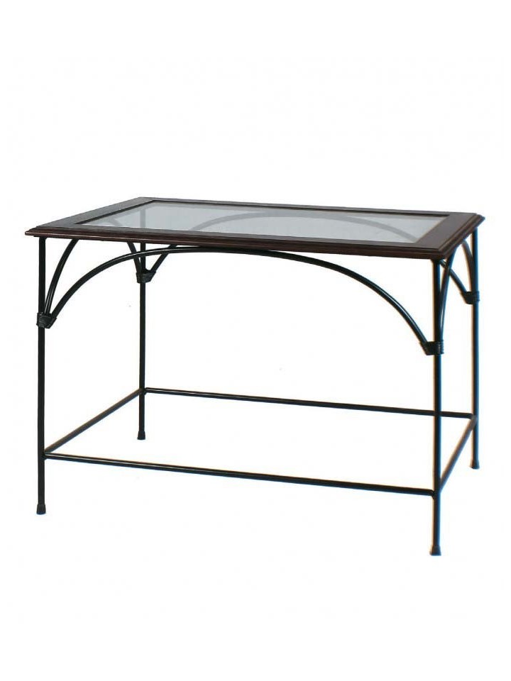 Tavolino Country piano in legno