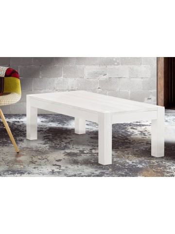 Tavolino in abete bianco spazzolato