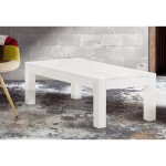 Tavolino in abete bianco spazzolato