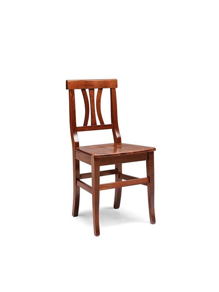 Sedia Vicenza seduta massello