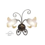 Applique Riccio 2 Luci