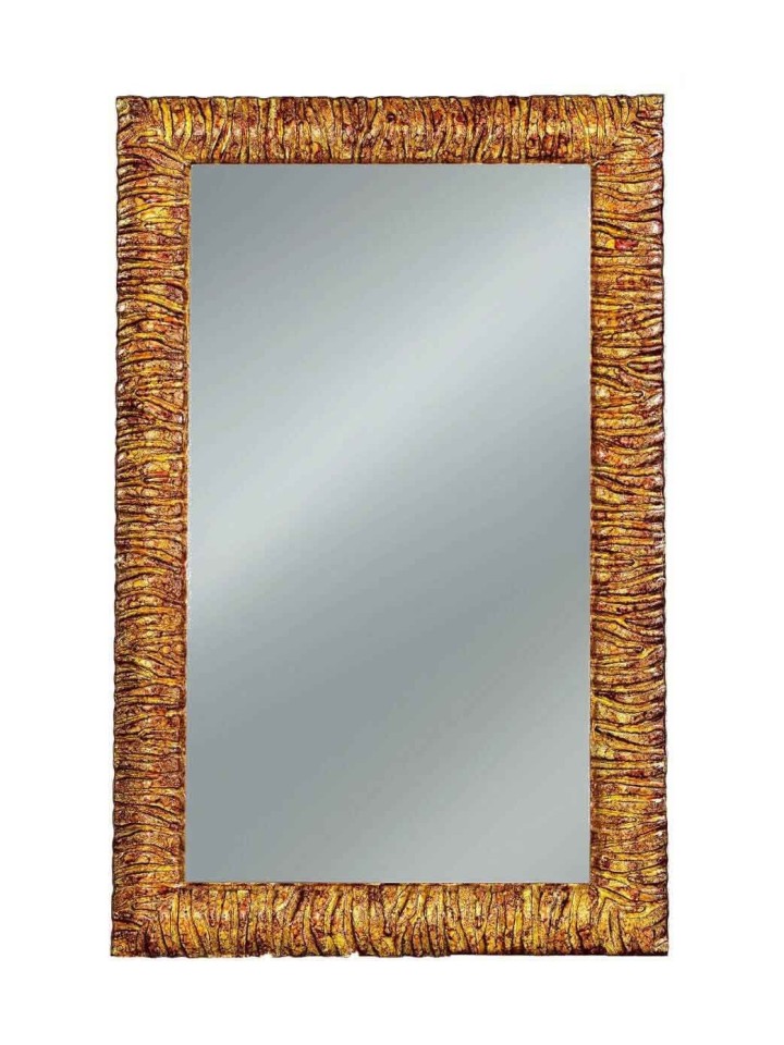 Specchio con Cornice Moderna Bronzo