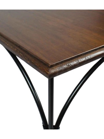 Tavolino Country piano in legno