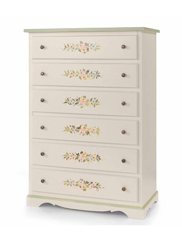 Libreria in legno aperta