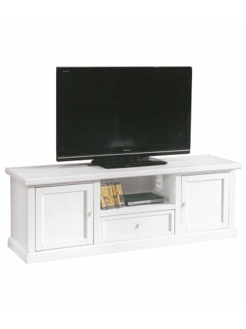Porta TV Basso Classico 2 Ante 1 Cassetto Vano Giorno