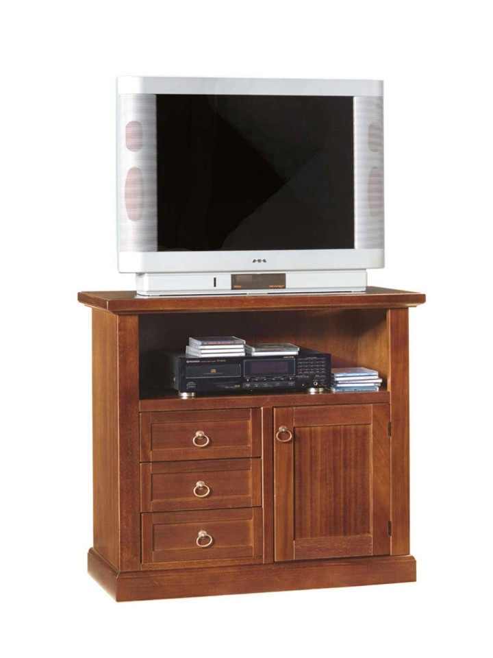 Porta tv in legno alto