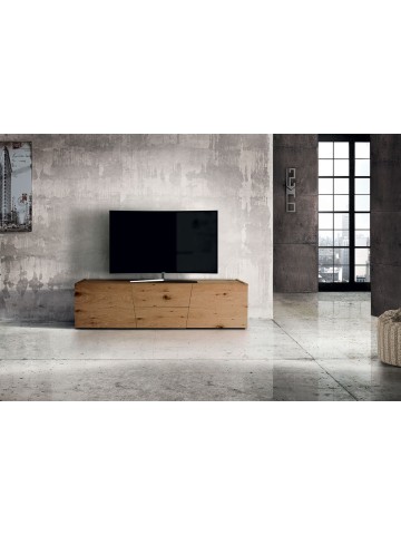 Porta TV rovere notato spazzolato