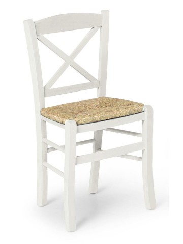 Sedia Croce seduta paglia
