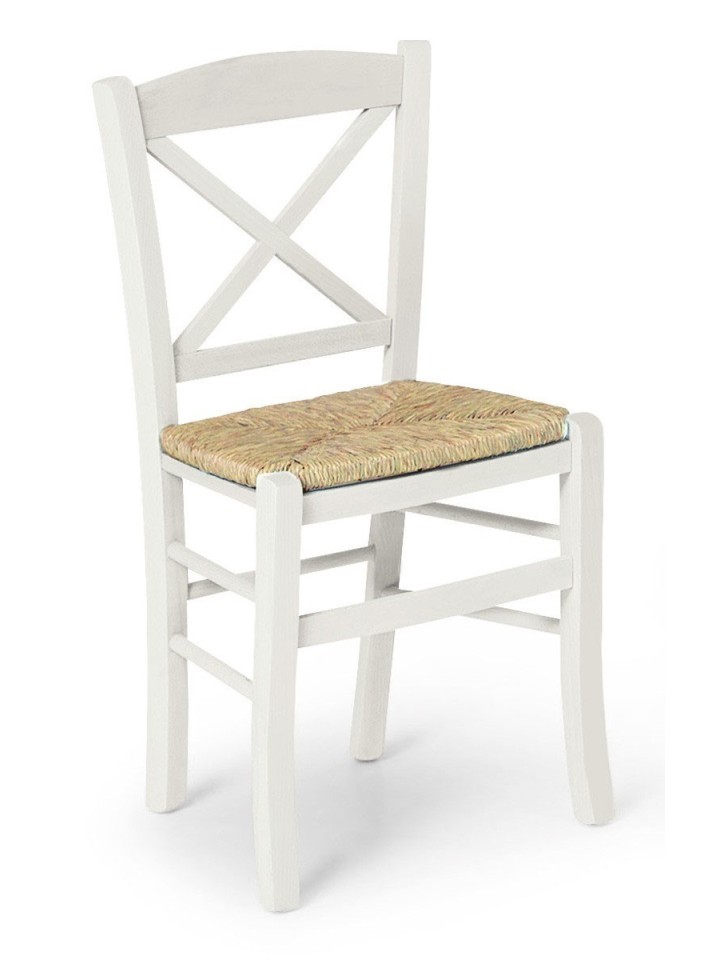 Sedia Croce seduta paglia