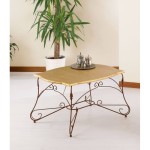 Tavolino da salotto Rettangolare Ariel Piano Legno