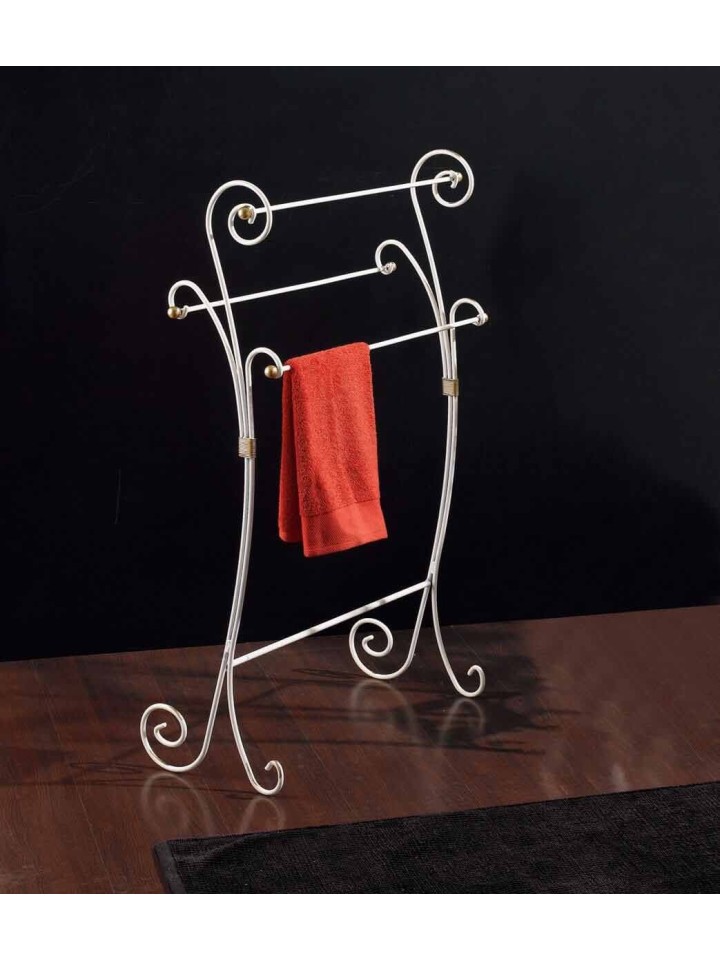 Portasciugamani Luna in Ferro Battuto