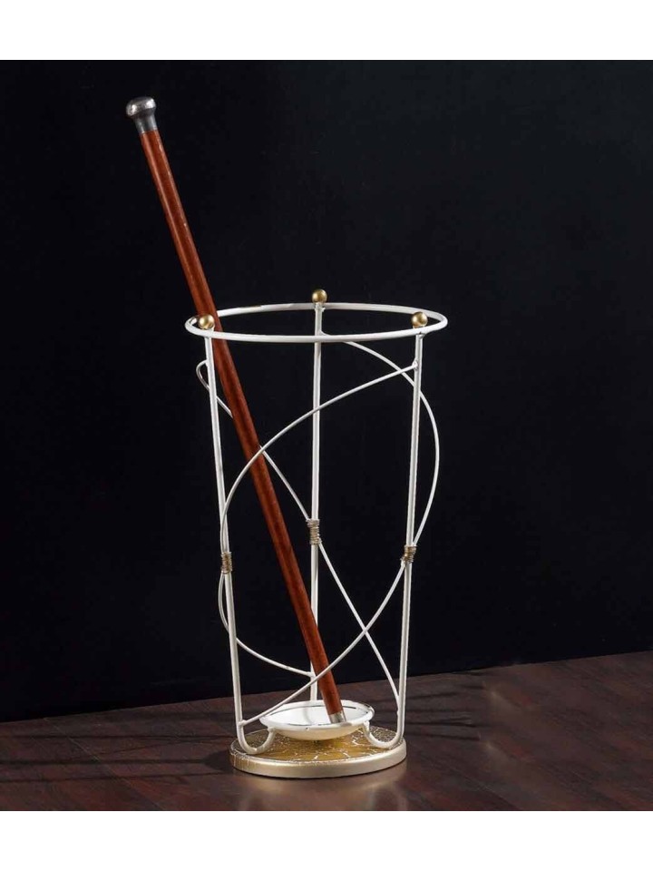 Portaombrelli in ferro battuto Spirale