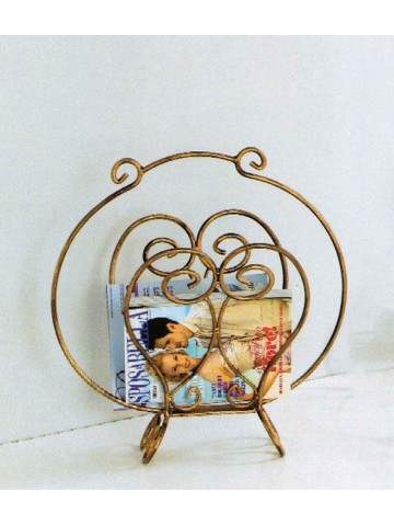 Porta riviste in ferro MC