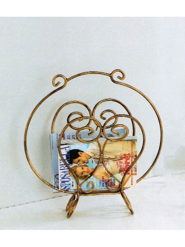 Porta riviste in ferro MC