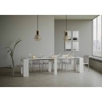 Consolle Allungabile Basic Small Bianco frassino