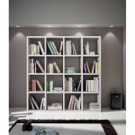 Parete in legno moderna Bianco Frassinato 175