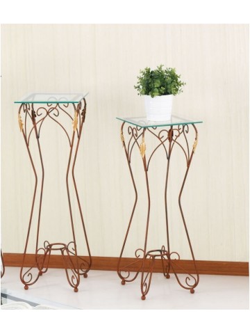 Alzatina porta oggetti in ferro