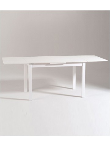 Tavolo Allungabile Moderno Bianco Frassinato