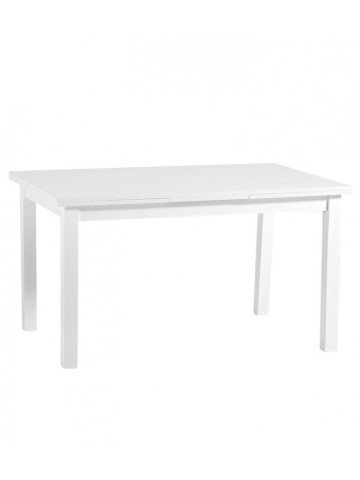 Tavolo rettangolare allungabile moderno Bianco frassinato